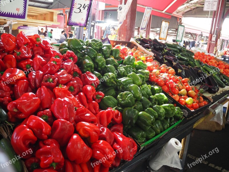 Queen Victoria Market Melbourne Market Food Veggies