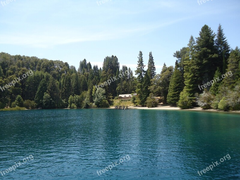 Bariloche Landscape Nature Lake Forest