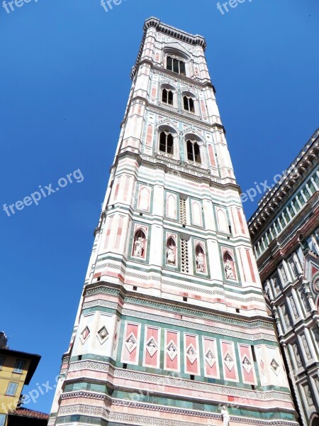 Italy Florence Tuscany Cathedral Tower