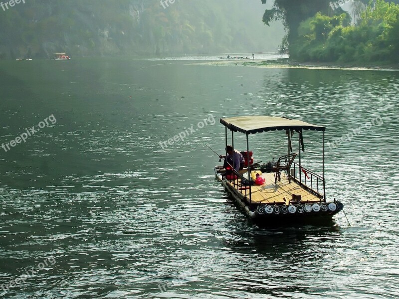 China Yangshuo Li River Mist Dampness