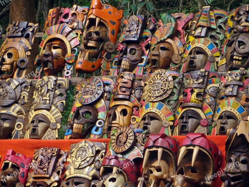 Mexico Uxmal Display Market Masks