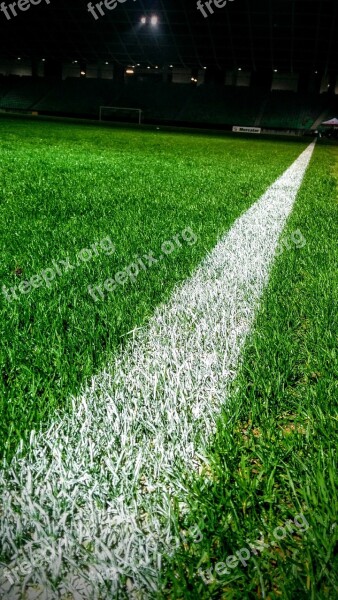 Line Football Soccer Field Football Field