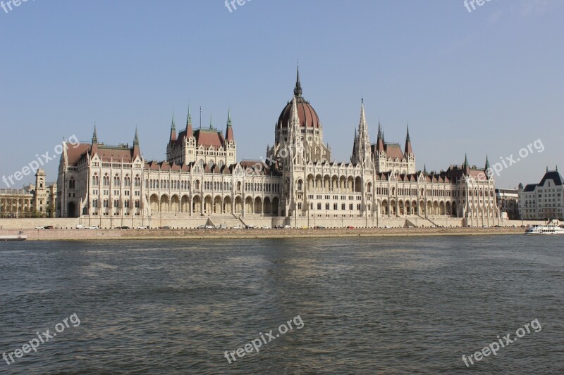 Budapest Hungary Parliament Free Photos