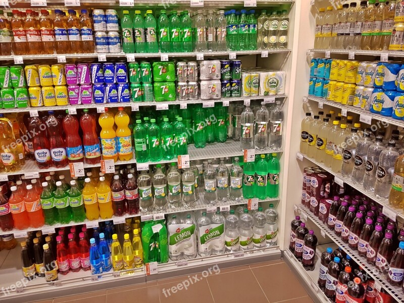 Shop Shelf Product Food And Beverages Buy