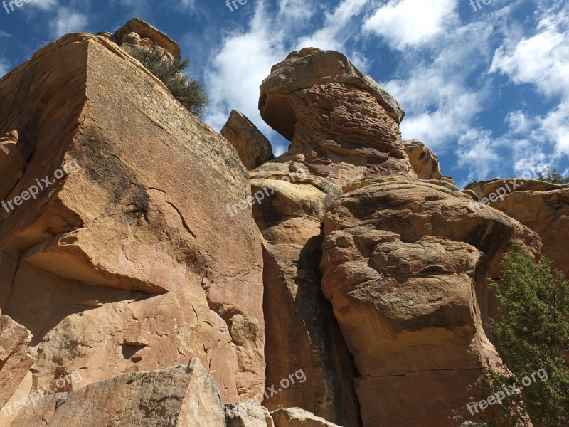 Vernal Rocks Petroglyphs Free Photos