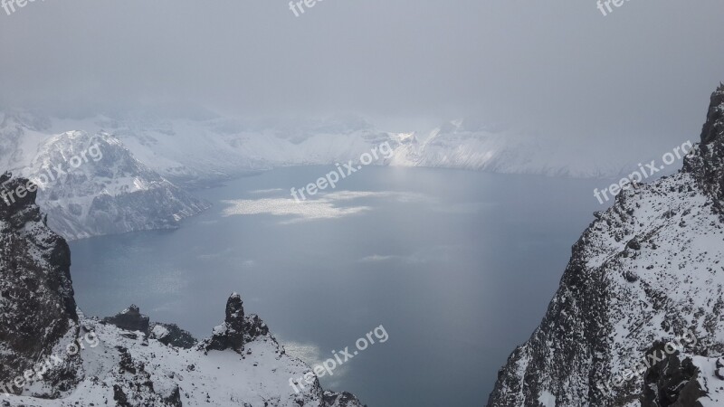 Changbai Mountain Tianchi Monster Free Photos