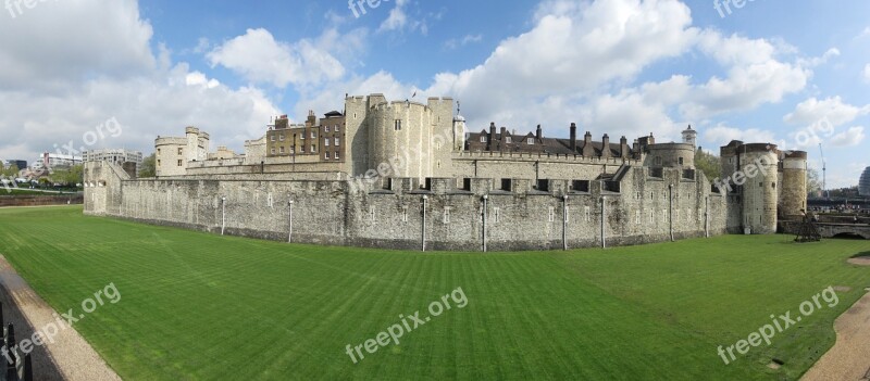 Tower Of London Castle Medieval Free Photos