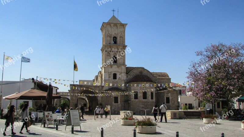 Larnaca Town Cathedral Ayios Lazaros Square