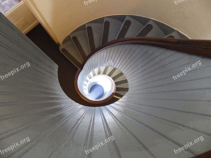 Spiral Staircase Cabrillo National Monument Lighthouse Stairs Free Photos