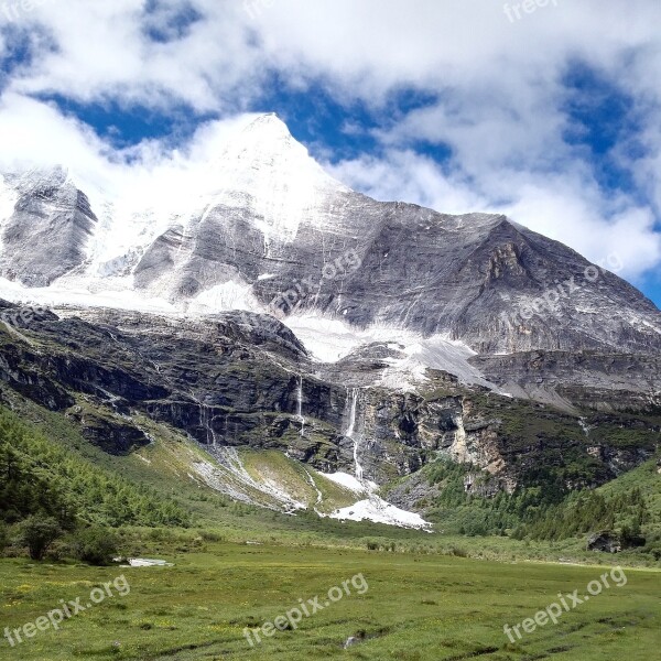 Aden Prairie Snow Mountain Free Photos