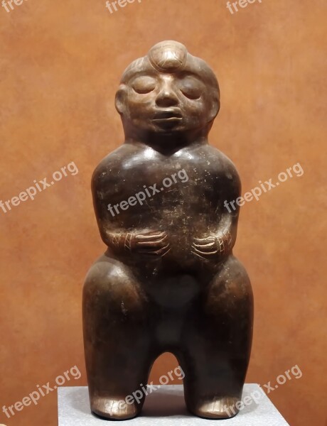 Mexico Anthropological Museum Mesoamerica Statue Art