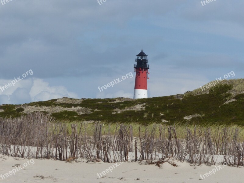 Lighthouse Sylt Beach Vacations Red