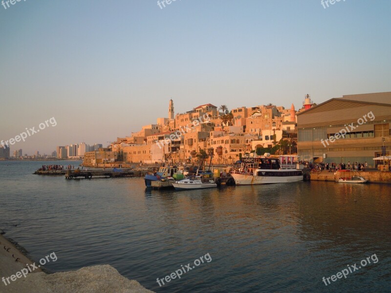 Jaffa City By The Sea Israel Free Photos