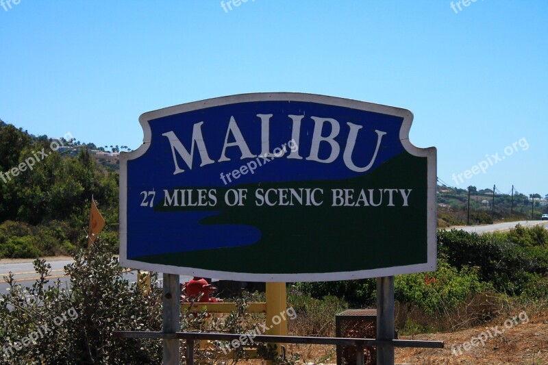 Malibu Teaches Scenic Beauty Cartel