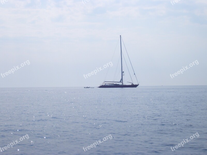 Boat Sea Strait Of Messina Free Photos