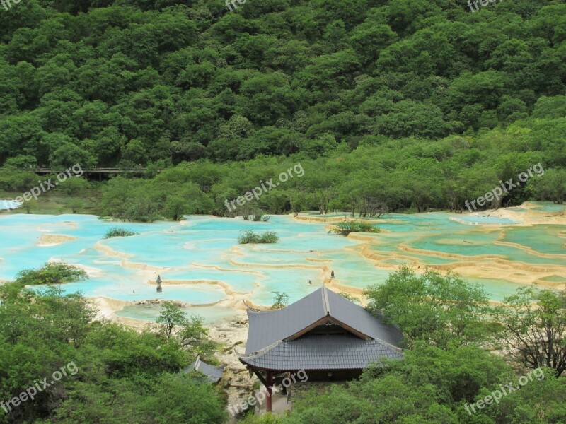 Jiuzhaigou The Scenery Lake Free Photos