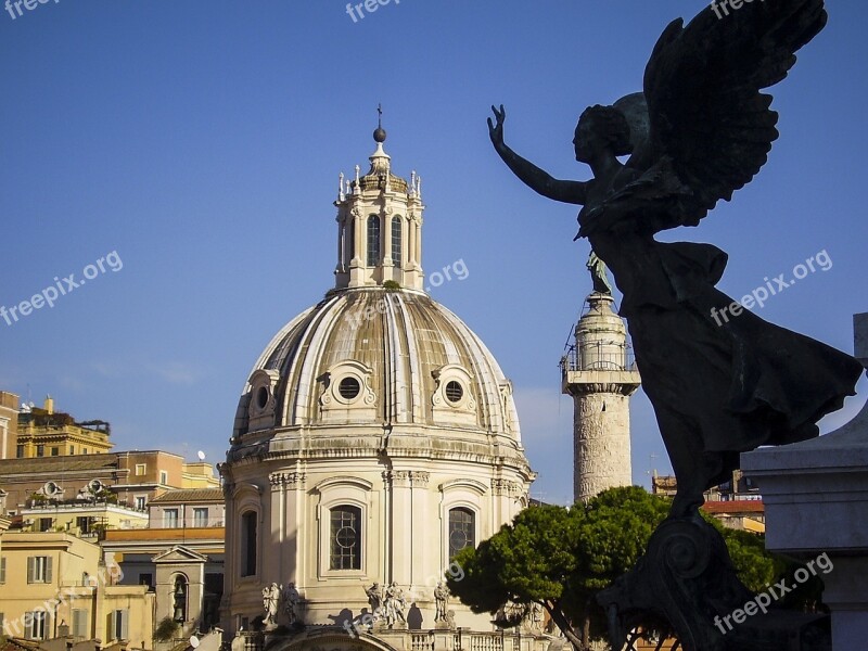 Rome Italy Monument Street Date