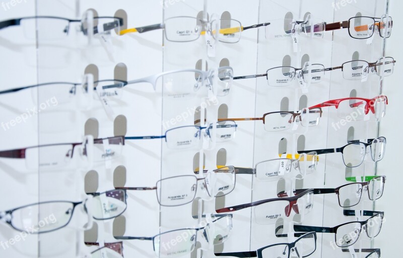 Display Store Eye Shopping Shop Eyeglasses