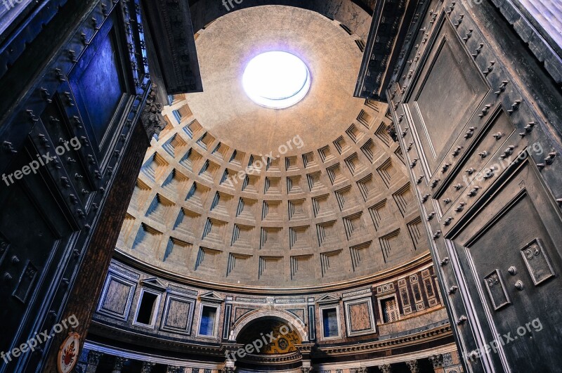 Temple Church Pantheon Rome Architecture