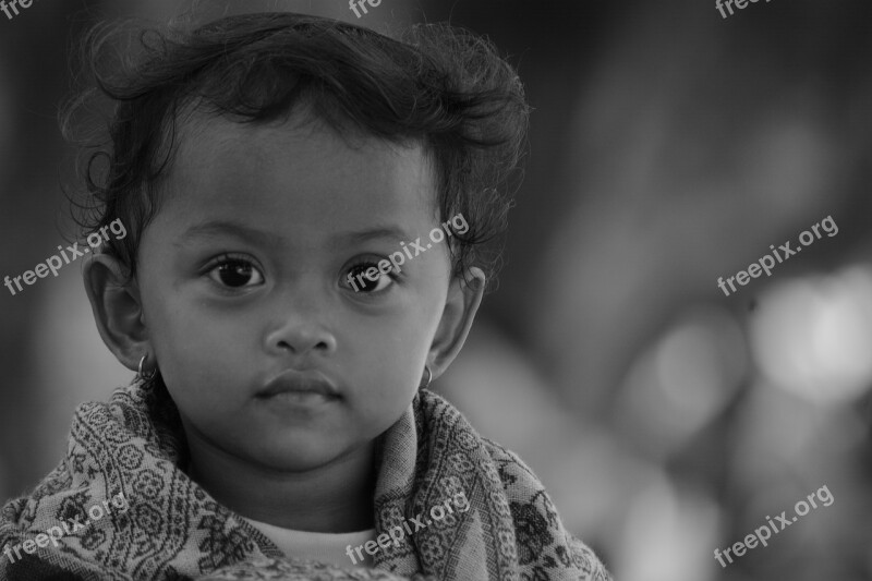 Cambodia Child Angkor Wat Asia