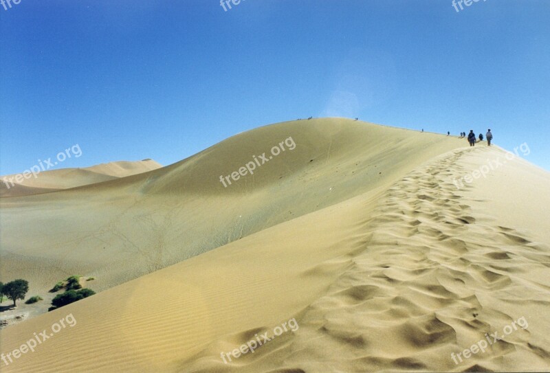 Sand Dune Desert Africa Namibia