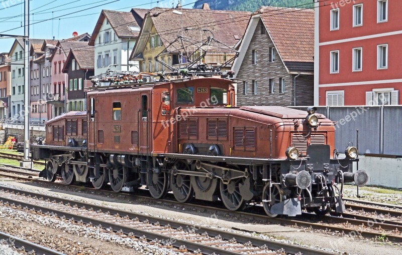 Sbb Historic Crocodile Switzerland Depot Of Erstfeld Operational