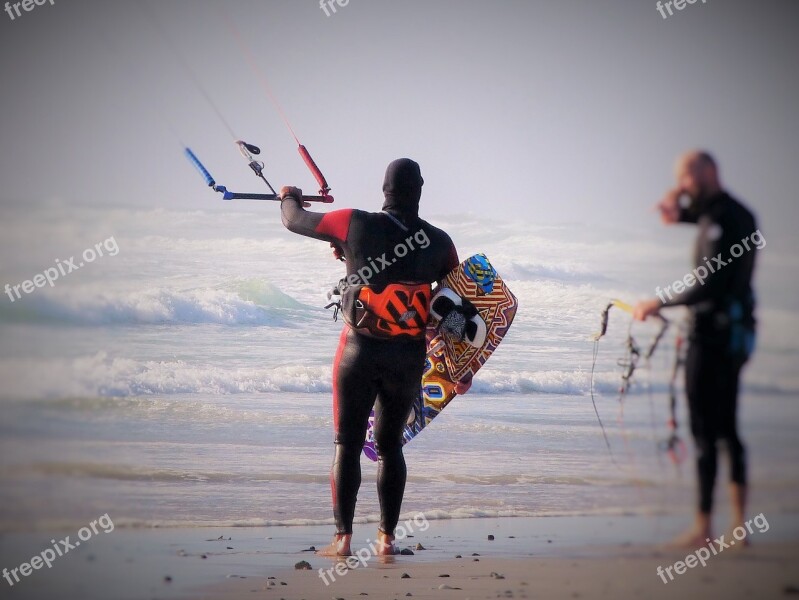 Kiteboarding Water Sports Sport Wind Kite Surfing