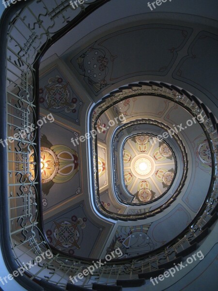 Stairs Riga Staircase Latvia Architecture