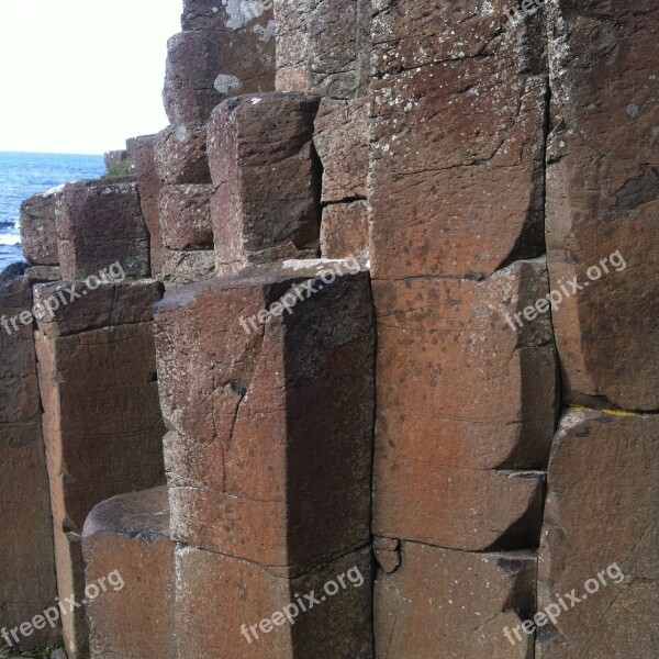 The Giant's Causeway Northern Ireland Nature Free Photos