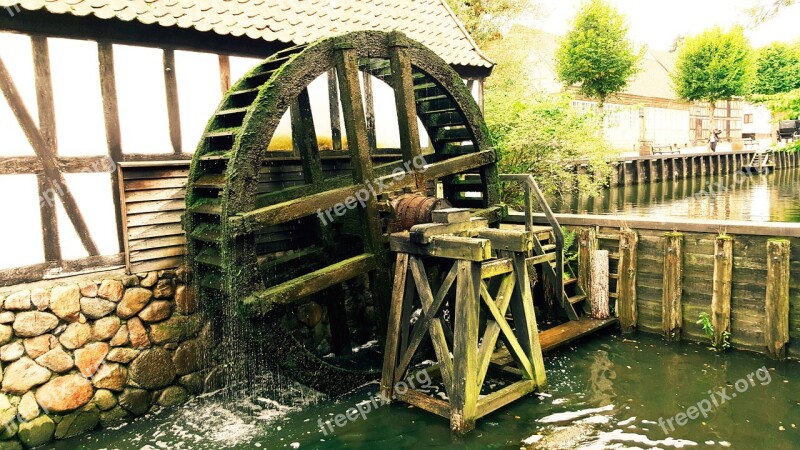 Mill Water Mill Old Mill Wheel Worn