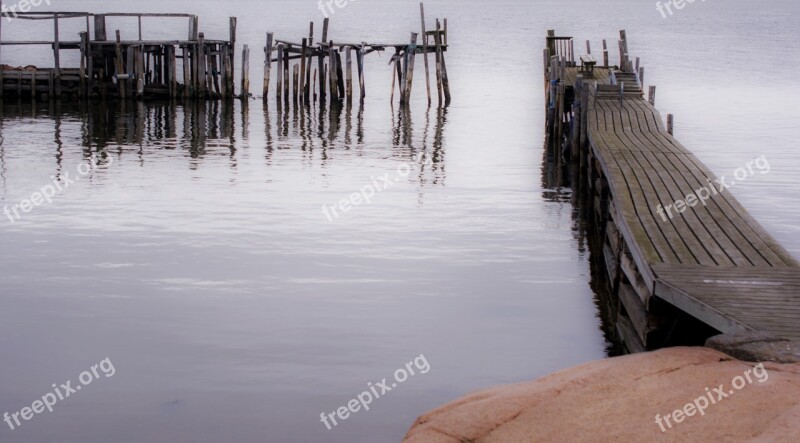 Old Harbour Sea Ocean Harbour Harbor