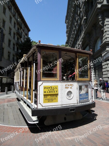 Cable Car San Francisco Hub Free Photos