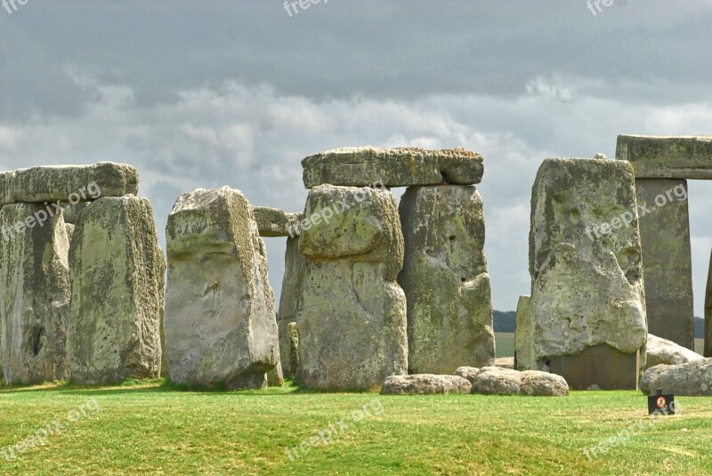 Stonehenge Megalith Ancient Prehistory Unesco