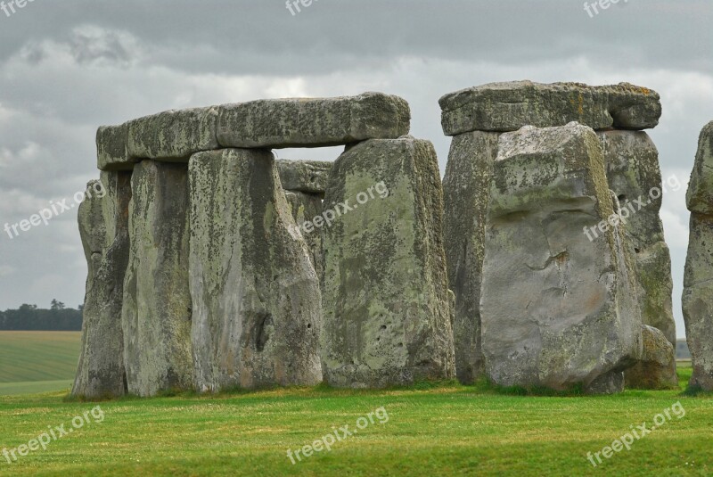 Stonehenge Megalith Ancient Prehistory Unesco