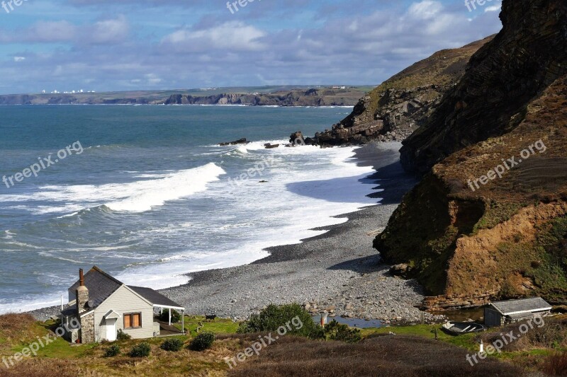 Millbrook Haven Cornwall England Uk Cornish