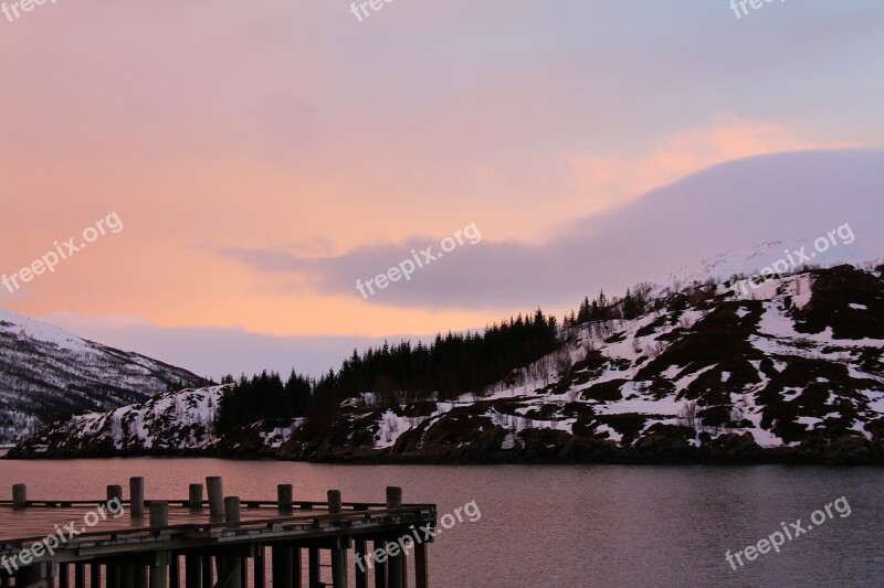 Sunset Ever-changing Orange Red Blue