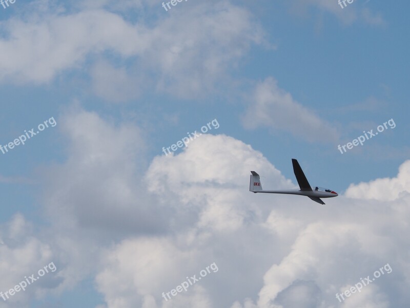 Glider Plane Air Flying Mt Buffalo