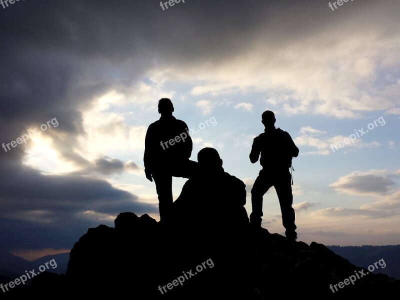 People The Form Of Mountains Top Tatry