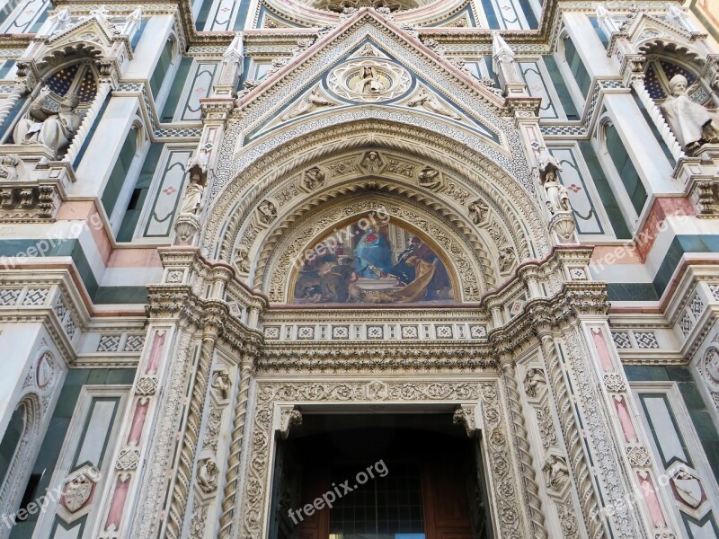 Italy Florence Santa Maria Del Fiore Cathedral Architecture