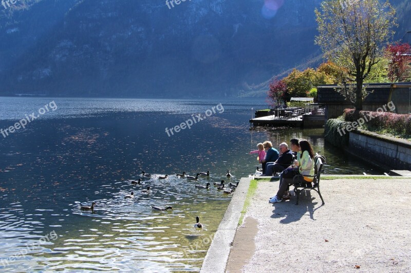 People Children Autumn Peaceful Calm