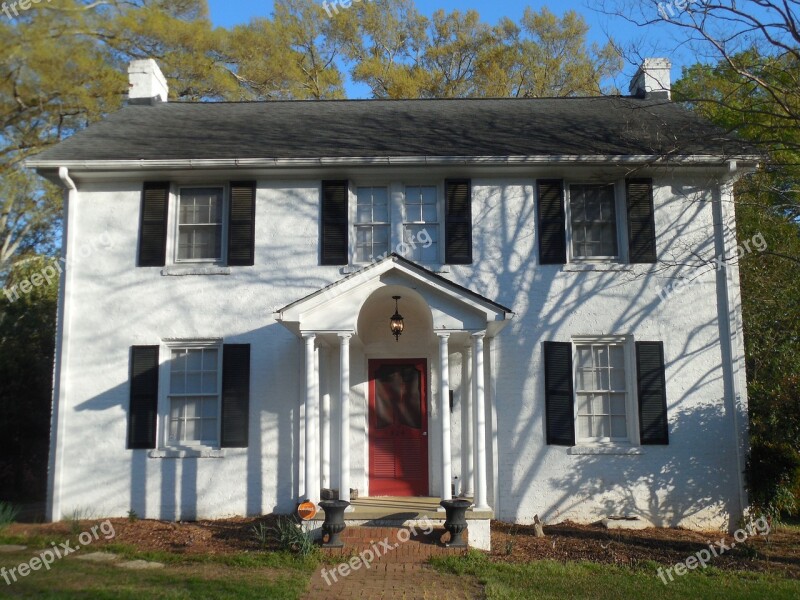 House Architecture Brick Door Entrance