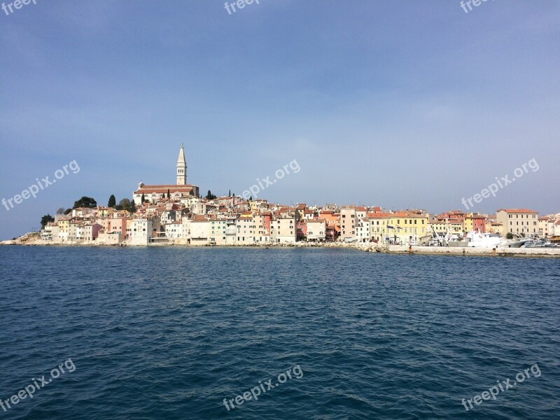 Croatia Island Mediterranean Landscape Summer