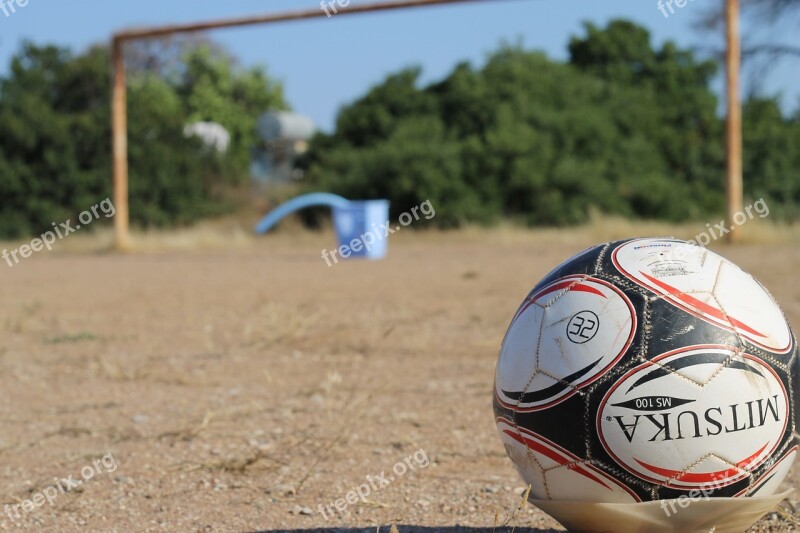 Soccer Football Dirt Soccer Field Mitsuka Penalty Kick