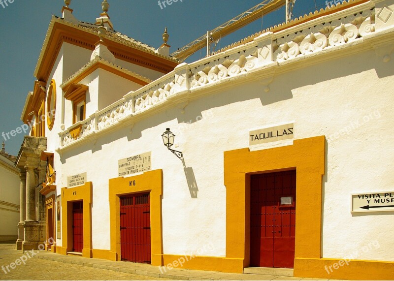 Spain Andalusia Seville Arenas Bullfight