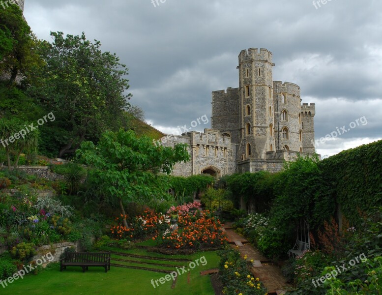 Windsor Castle Hdr Castle Windsor Attraction