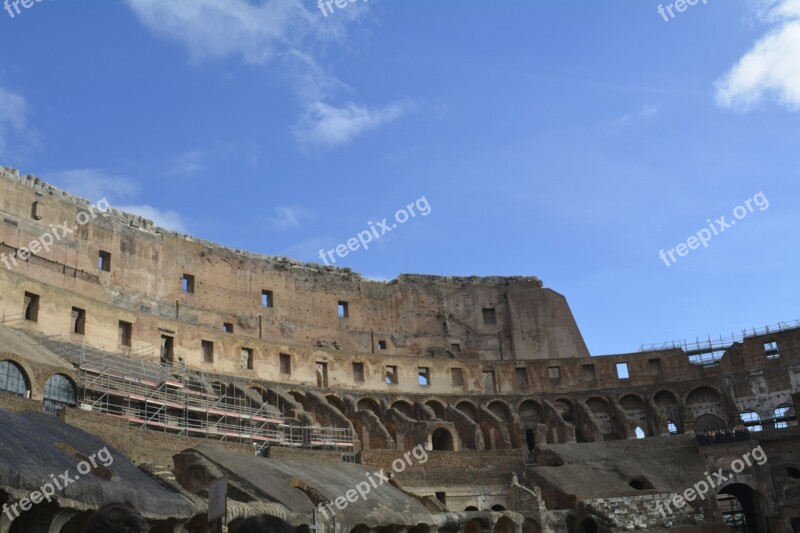 Italy Rom Colosseum City Town