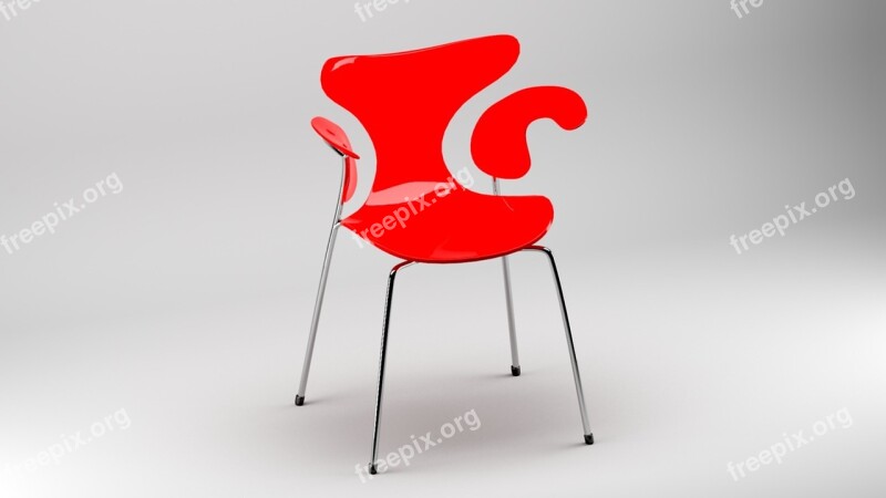 Chair 3d Furniture Decor Design