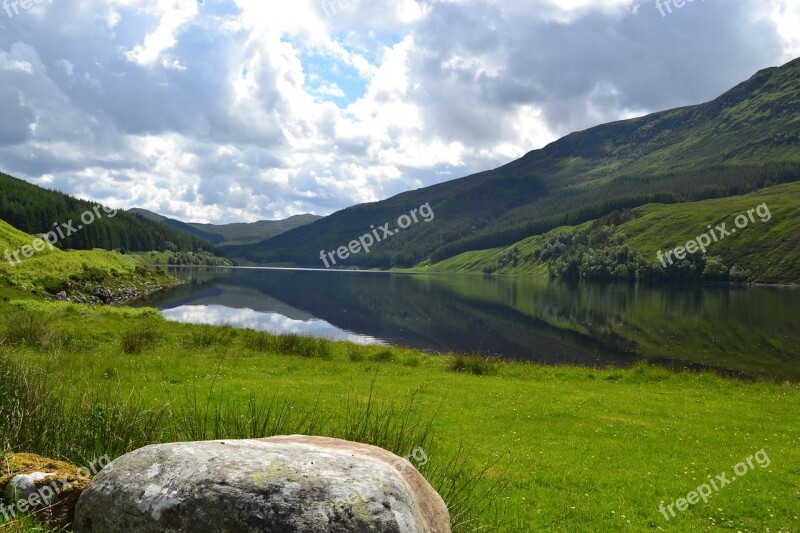 Scotland Strathconnon Ross-shire Highlands Hills