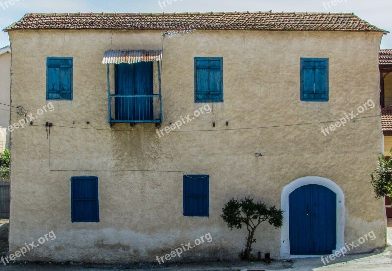 Cyprus Troulli Old House Architecture Traditional