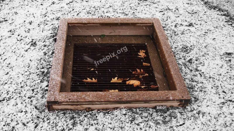 Storm Drain Drain Snow Drainage Free Photos